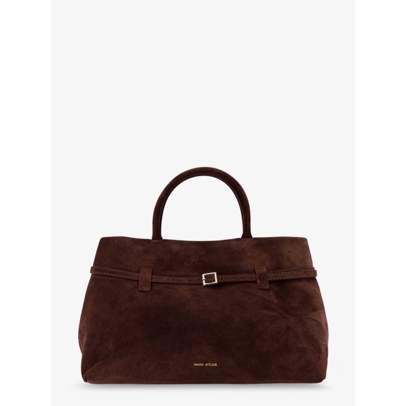 Le Cambon 35 suede shoulder bag
