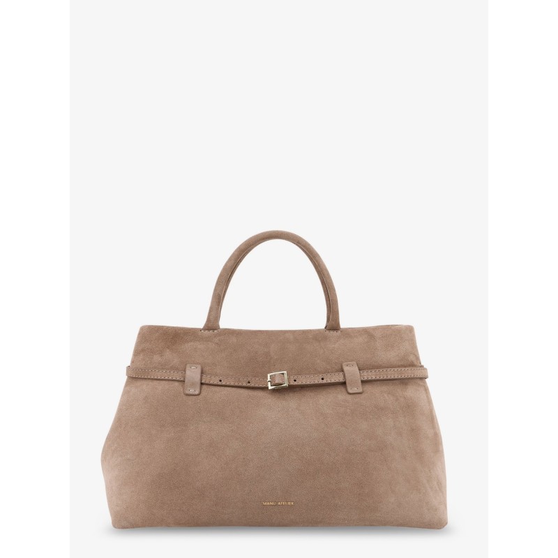 Le Cambon 35 suede shoulder bag