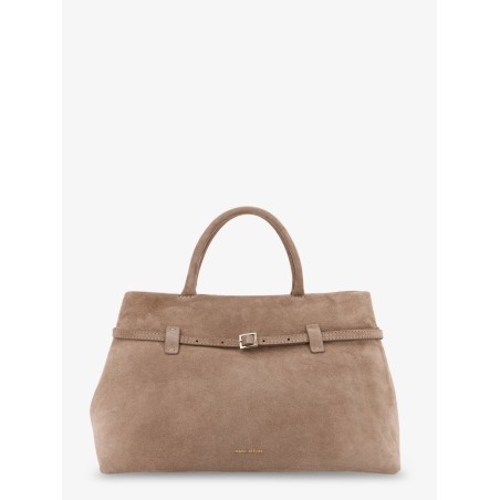 Le Cambon 35 suede shoulder bag