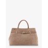 Le Cambon 35 suede shoulder bag