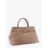 Le Cambon 35 suede shoulder bag