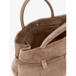 Le Cambon 35 suede shoulder bag