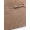 Le Cambon 35 suede shoulder bag