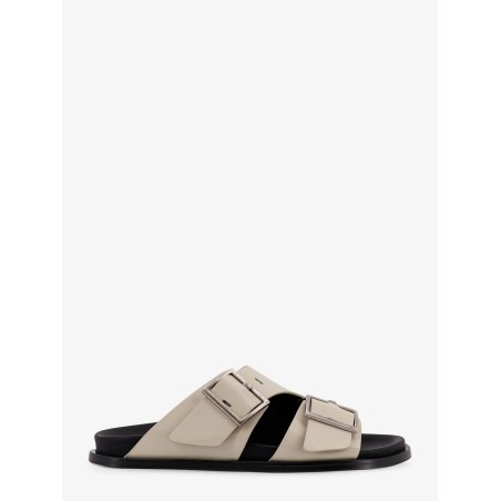 Alba low leather sandals