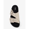 Alba low leather sandals