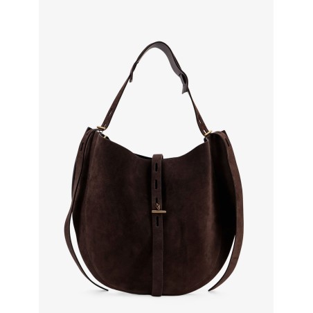 Suede crossbody bag