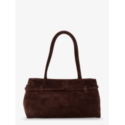 Le Cambon East West suede shoulder bag