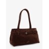 Le Cambon East West suede shoulder bag