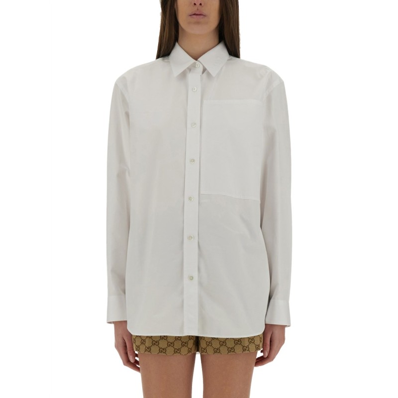 COTTON POPLIN SHIRT
