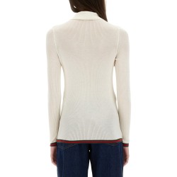 CASHMERE AND SILK POLO SHIRT