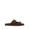 LEATHER SLIDER SANDAL