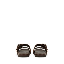 LEATHER SLIDER SANDAL