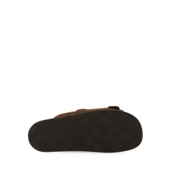 LEATHER SLIDER SANDAL