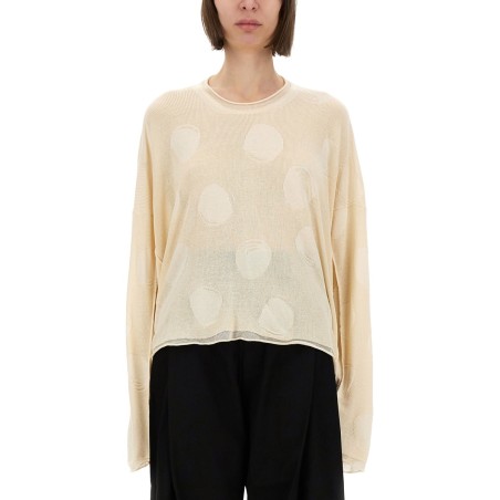 SHIRT WITH POLKA DOT PATTERN