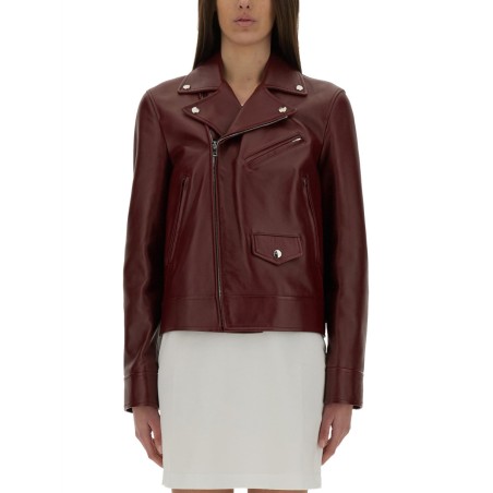 LEATHER BIKER JACKET