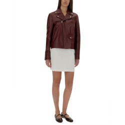 LEATHER BIKER JACKET