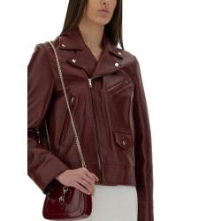 LEATHER BIKER JACKET
