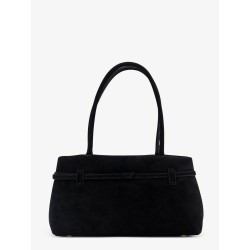 East West Le Cambon suede shoulder bag