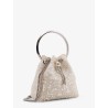 Bon Bon mesh bucket bag with micro sequins