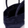 Le Cambon 35 suede handbag