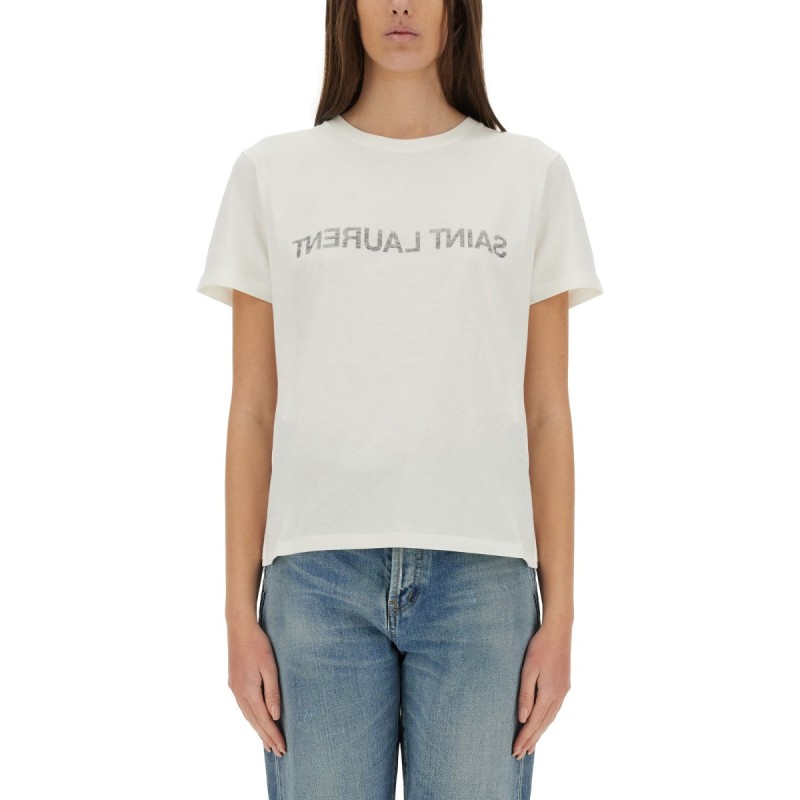 SAINT LAURENT REVERSE T-SHIRT