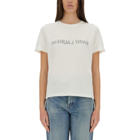 SAINT LAURENT REVERSE T-SHIRT