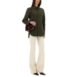 LINEN AND COTTON "CASSANDRE" SHIRT