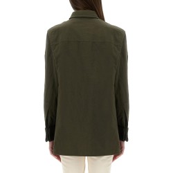 LINEN AND COTTON "CASSANDRE" SHIRT