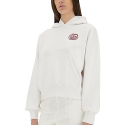 COTTON SWEATSHIRT WITH EMBROIDERY