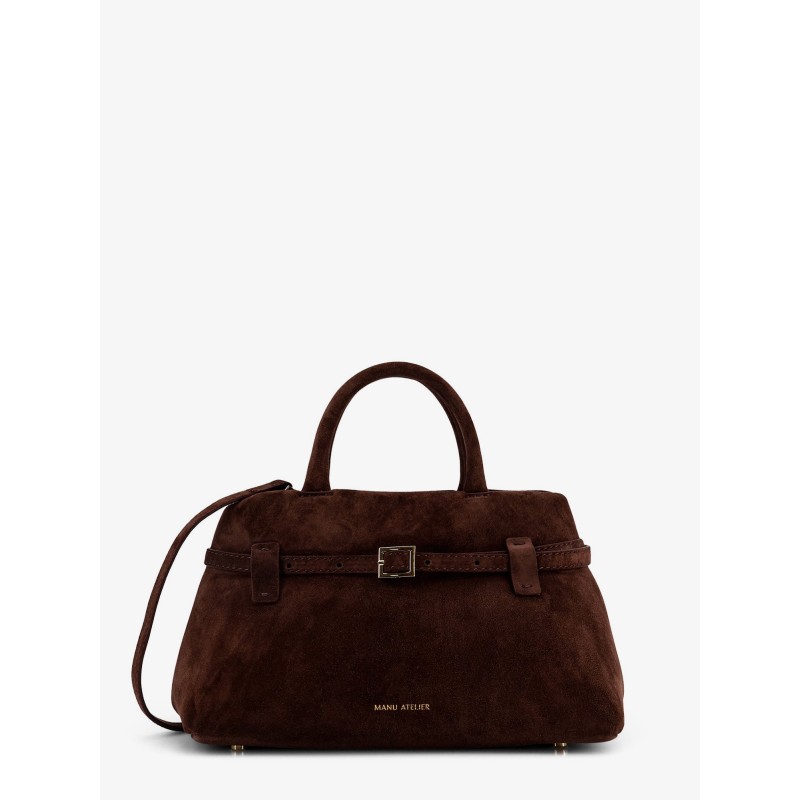 Le Cambon 25 suede handbag