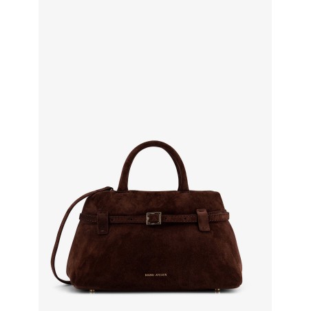 Le Cambon 25 suede handbag