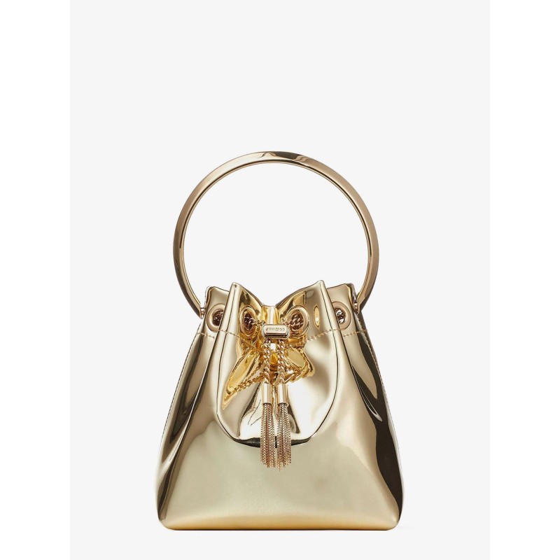 Bon Bon shiny leather crossbody bag