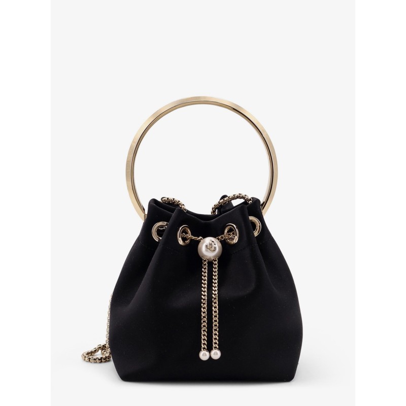Bon Bon satin bucket bag
