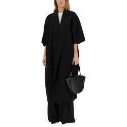 CAMEL DRAP CAPE COAT