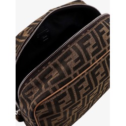 FF jacquard fabric Medium Beauty Case