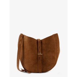 Suede crossbody bag