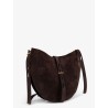 Suede shoulder bag