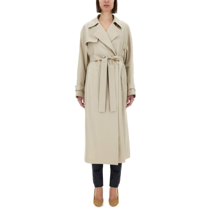 LONG "STRENCH" TRENCH COAT