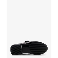 Mesh Rubber Flat Ballerinas