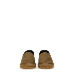 COTTON GABARDINE ESPADRILLE