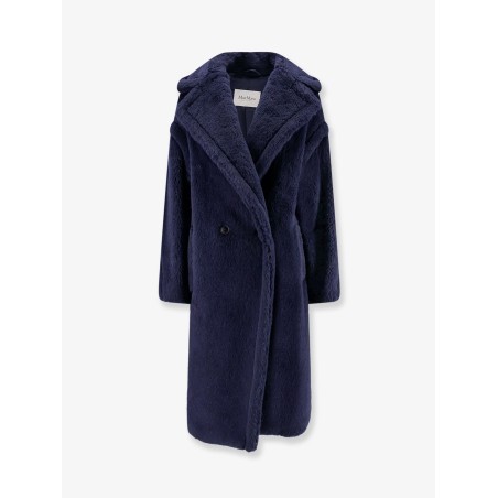Tedgirl alpaca and virgin wool fur coat