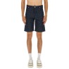 FF JACQUARD DENIM SHORTS