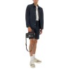 FF JACQUARD DENIM SHORTS