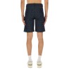 FF JACQUARD DENIM SHORTS