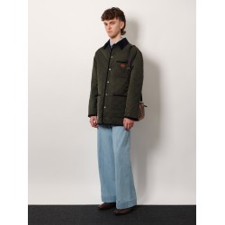 Quilted jacket with VLogo Signature patch