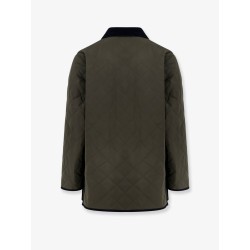 Quilted jacket with VLogo Signature patch