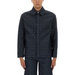 FF JACQUARD DENIM SHIRT