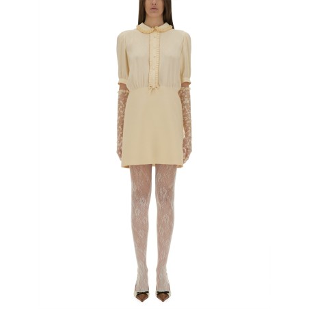 CREPE COUTURE SHORT DRESS