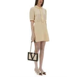 CREPE COUTURE SHORT DRESS