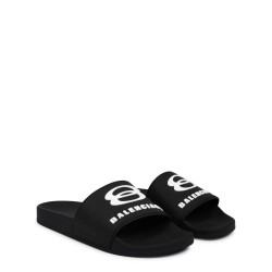 SLIP-ON SANDAL WITH LOGO